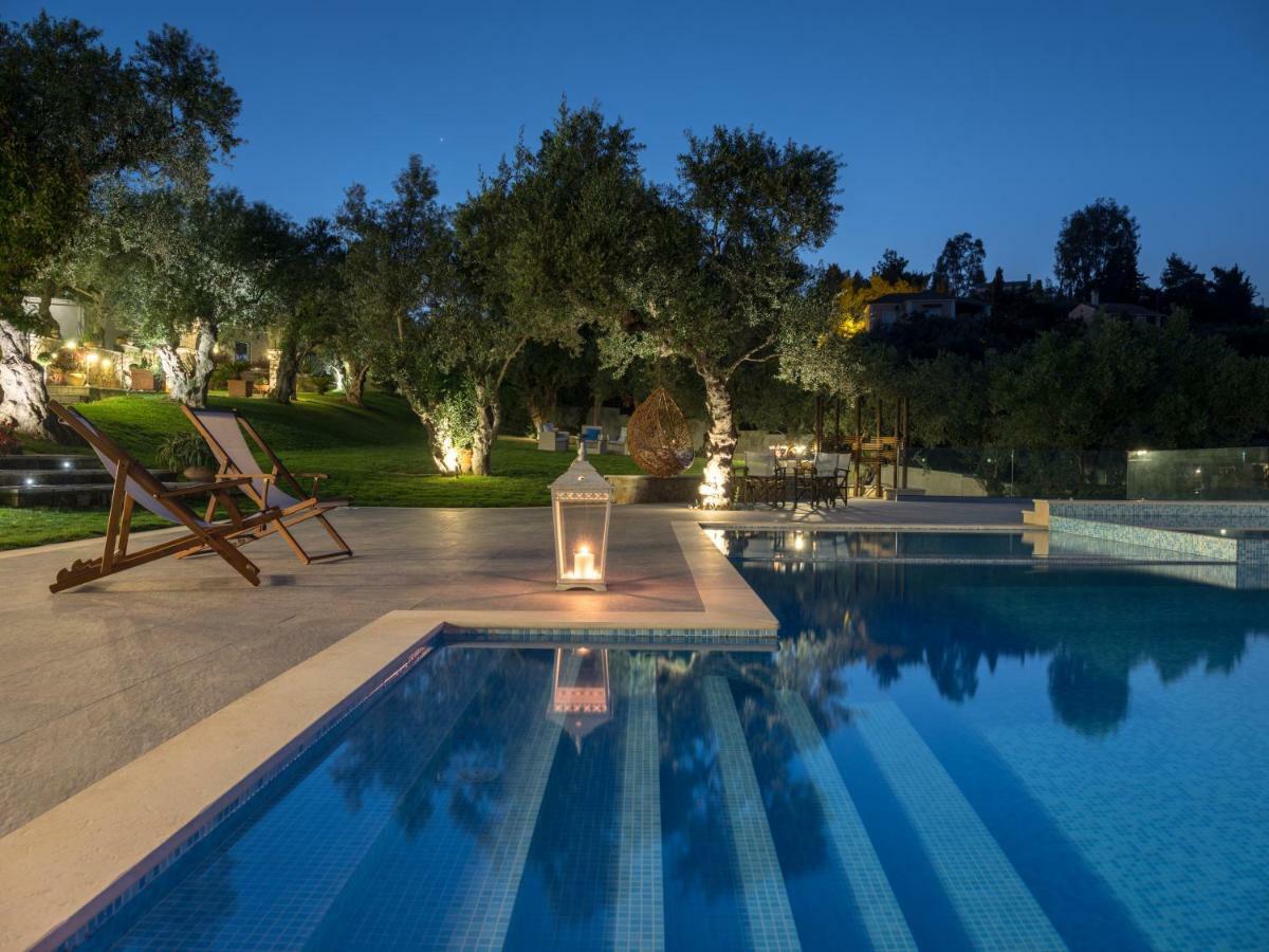 Golden July Luxury Villa Akrotiri  المظهر الخارجي الصورة